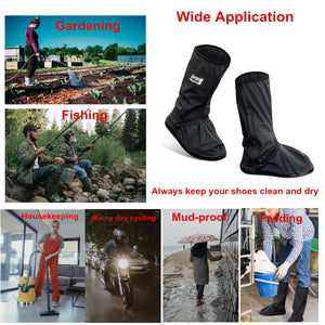 Rainproof And Waterproof Shoe Covers For Outdoor Cycling