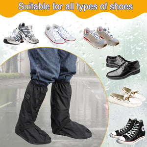 Rainproof And Waterproof Shoe Covers For Outdoor Cycling