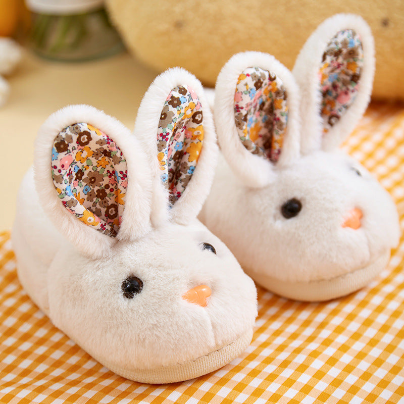 Children's Autumn And Winter Cotton Slippers