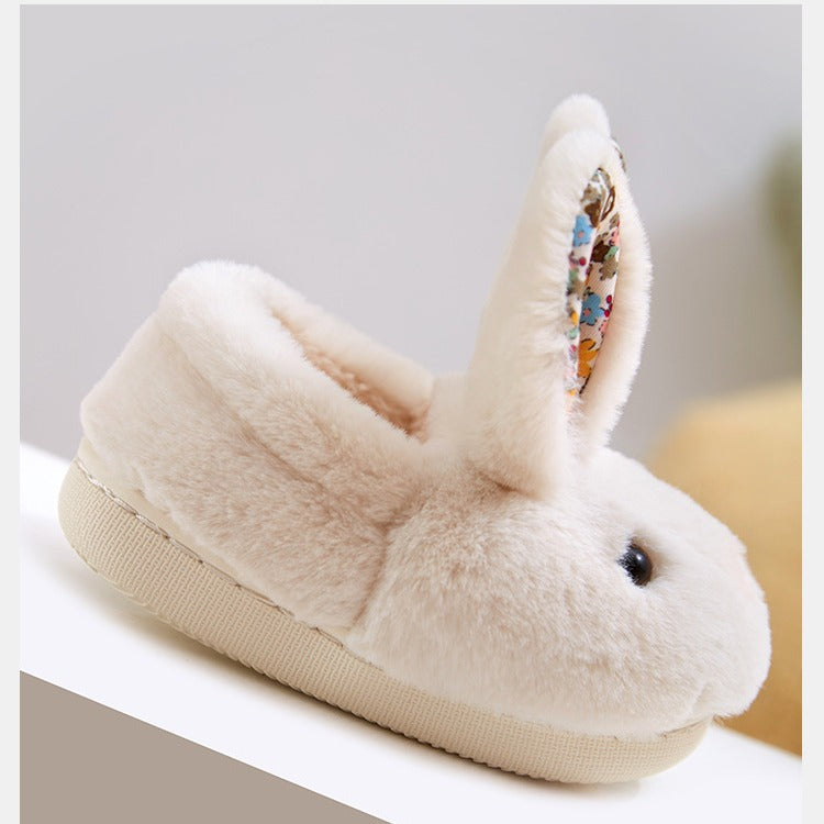 Children's Autumn And Winter Cotton Slippers