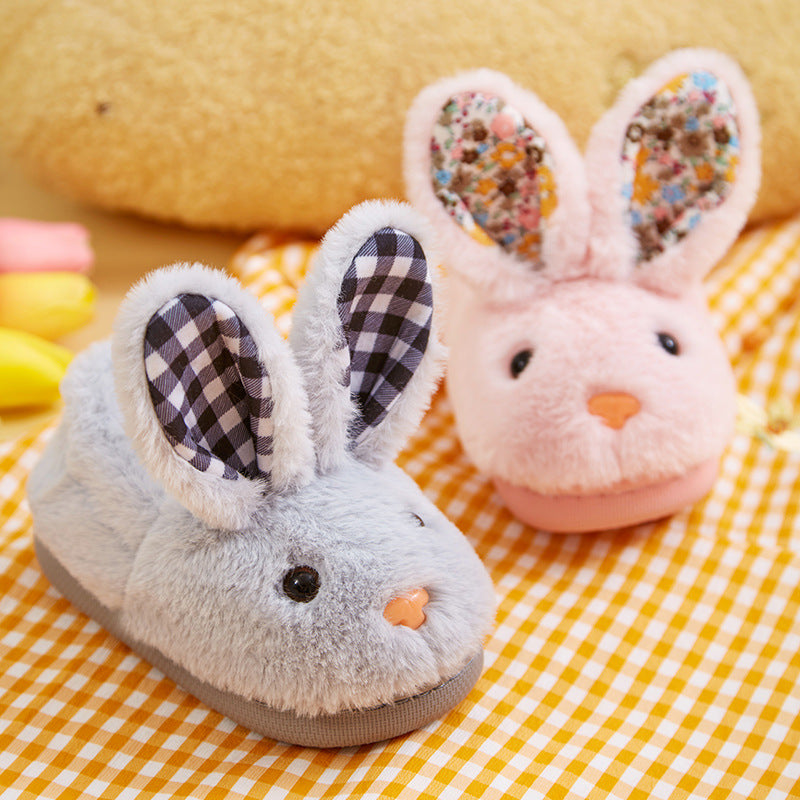 Children's Autumn And Winter Cotton Slippers