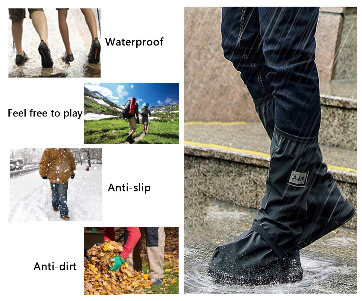 Rainproof And Waterproof Shoe Covers For Outdoor Cycling