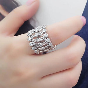 2 in 1 Expandable Ring Bracelet for Women