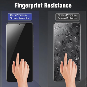 Tempered Glass Screen Protector & Quick Installation Tool For Samsung Galaxy