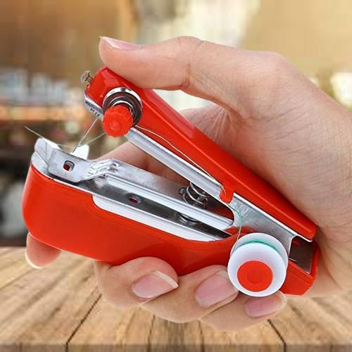 🥳Hand Sewing Machine - Mini Manual Stapler Style Hand Sewing Machine