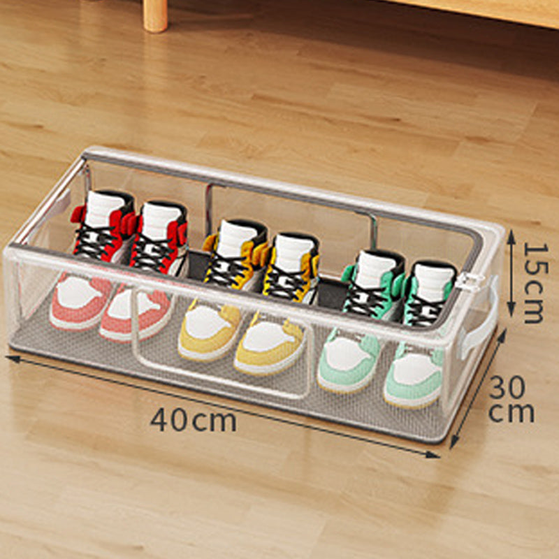 PVC Shoe Storage Box - Waterproof & Foldable