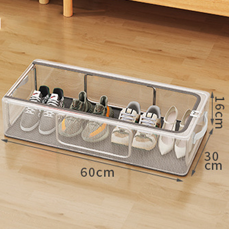 PVC Shoe Storage Box - Waterproof & Foldable