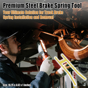 Premium Steel Brake Spring Tool for Trucks