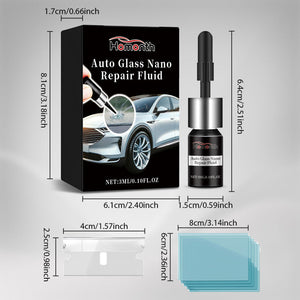 Auto Glass Nano Repair Fluid Kit