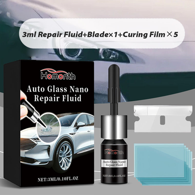 Auto Glass Nano Repair Fluid Kit