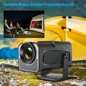 Portable HD Adjustable Low Noise Projector