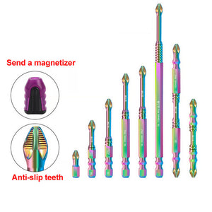 Super strong and durable non-slip magnetic screwdriver head