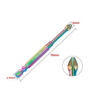 Super strong and durable non-slip magnetic screwdriver head