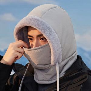 Plush Warm Full Coverage Windproof Hat with Earflap