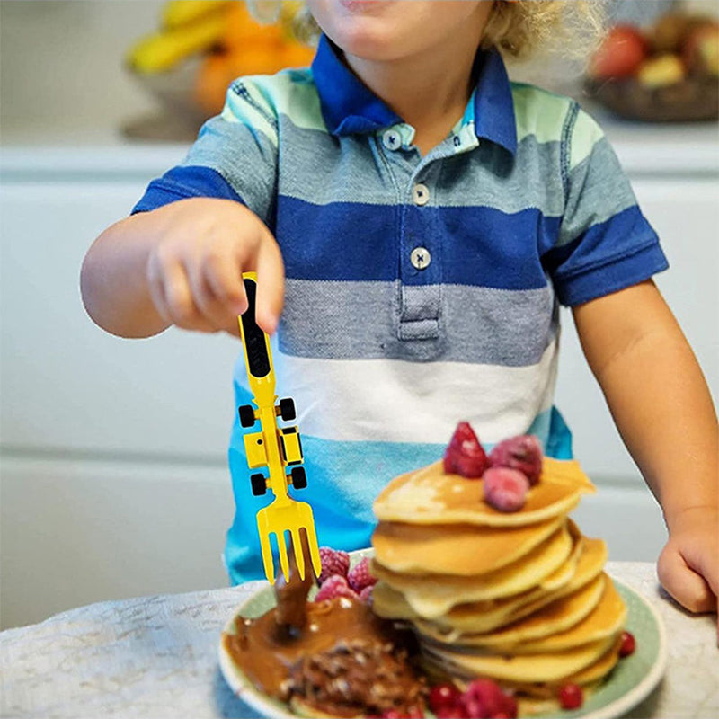 Kreatives Essbesteckset für Kinder