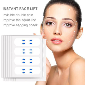 Invisible Face Lifter Tape Has a delicate V face 